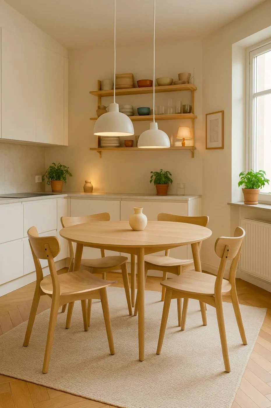 AC Design Furniture Roxby spisebordssett Ø 105 cm