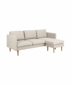 AC Design Furniture Sofa 2-seter med sjeselong Milly
