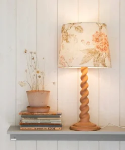 Alde & Lind Lampeskjerm Alice D27 oval Flower
