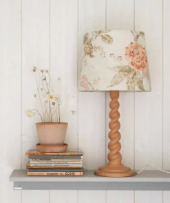 Alde & Lind Lampeskjerm Alice D27 oval Flower
