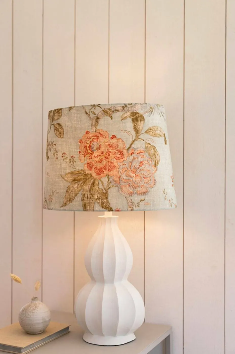 Alde & Lind Lampeskjerm Alice D35 oval Flower