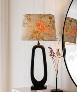 Alde & Lind Lampeskjerm Alice D35 oval Flower
