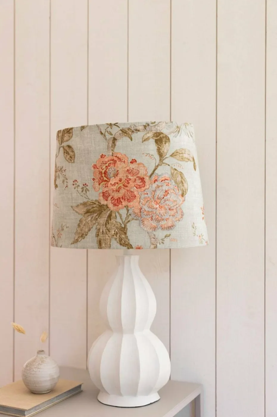 Alde & Lind Lampeskjerm Alice D35 oval Flower