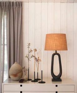 Alde & Lind Lampeskjerm Alice D35 oval Grain