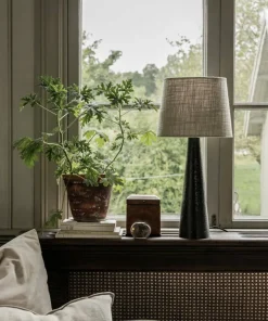 Alde & Lind Lampeskjerm Alice D27 oval Grain