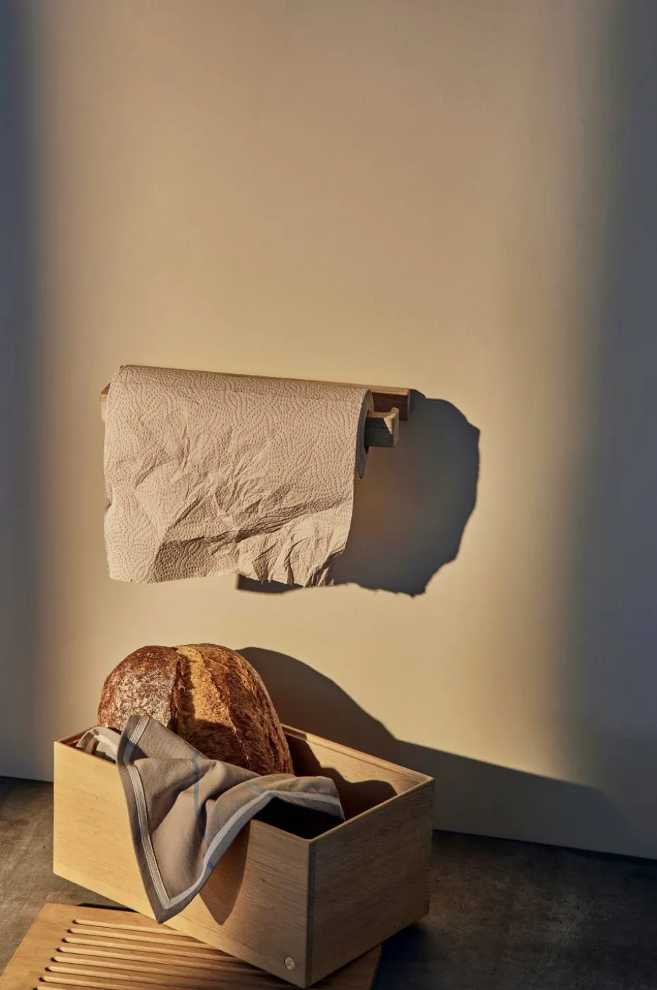 Andersen Papirhåndkleholder eik, 2-pakning