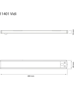 Aneta Lighting Skaplampe Vidi 40cm
