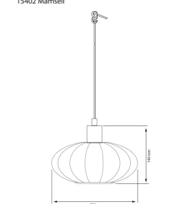 Aneta Lighting Vinduslampe Mamsell