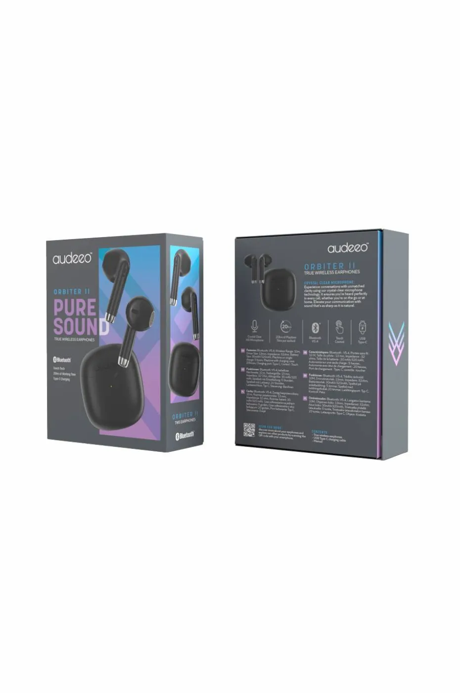 Audeeo Ørestykker Orbiter II True Wireless
