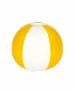 Balvi Keramisk lysestake Beachball, Gul