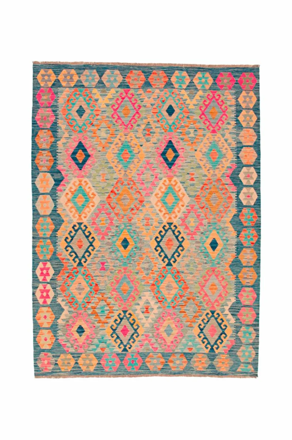 Bargi Ullteppe Kelim Multi 181x246 cm