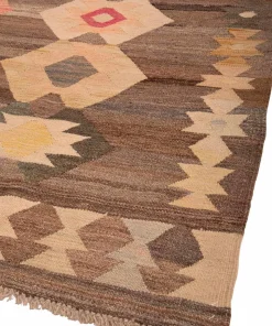 Bargi Ullteppe Kelim Raw Natural 153x201 cm