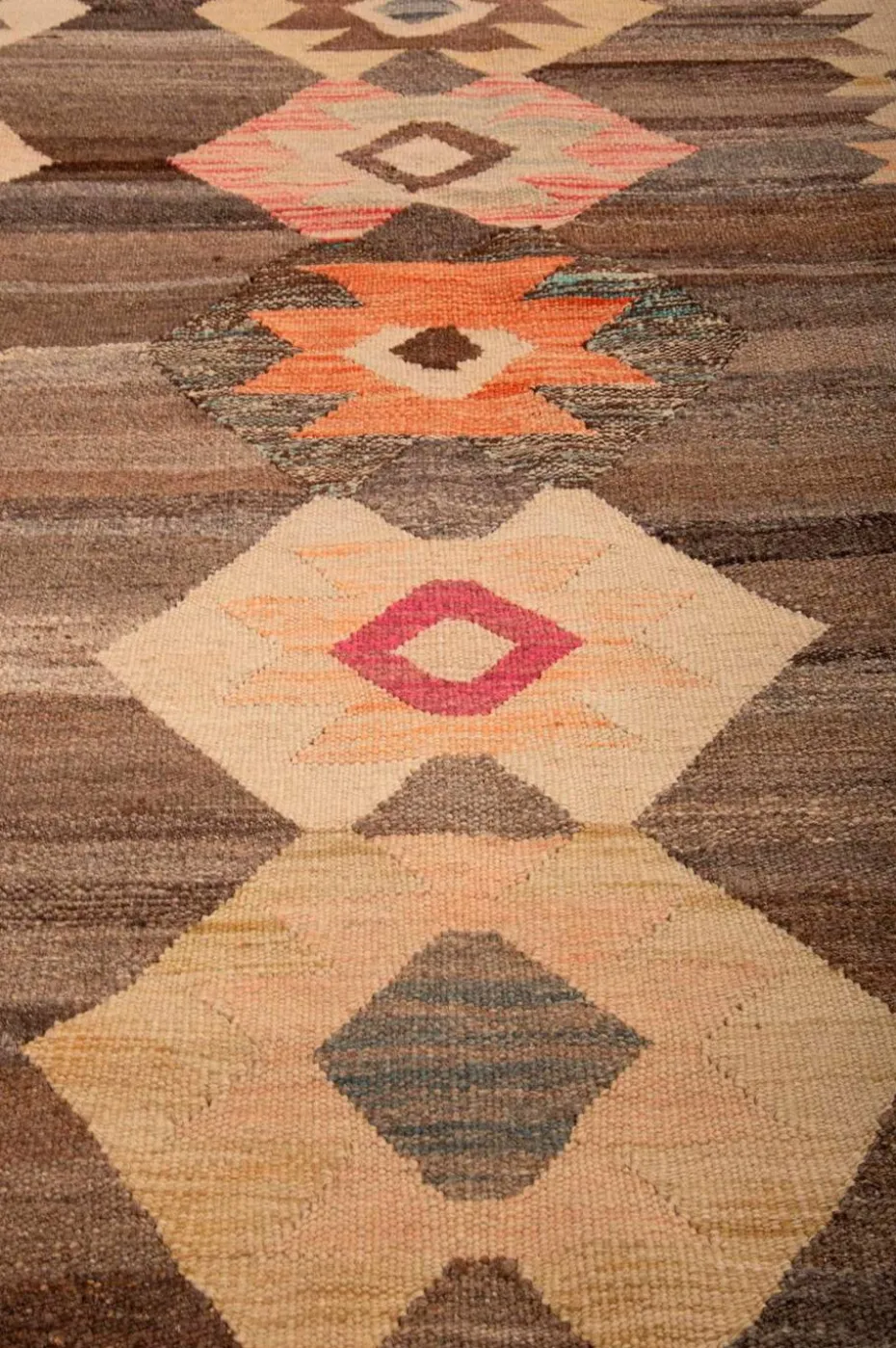 Bargi Ullteppe Kelim Raw Natural 153x201 cm