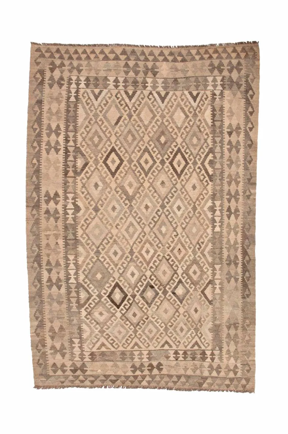 Bargi Ullteppe Kelim Raw Natural 173x256 cm