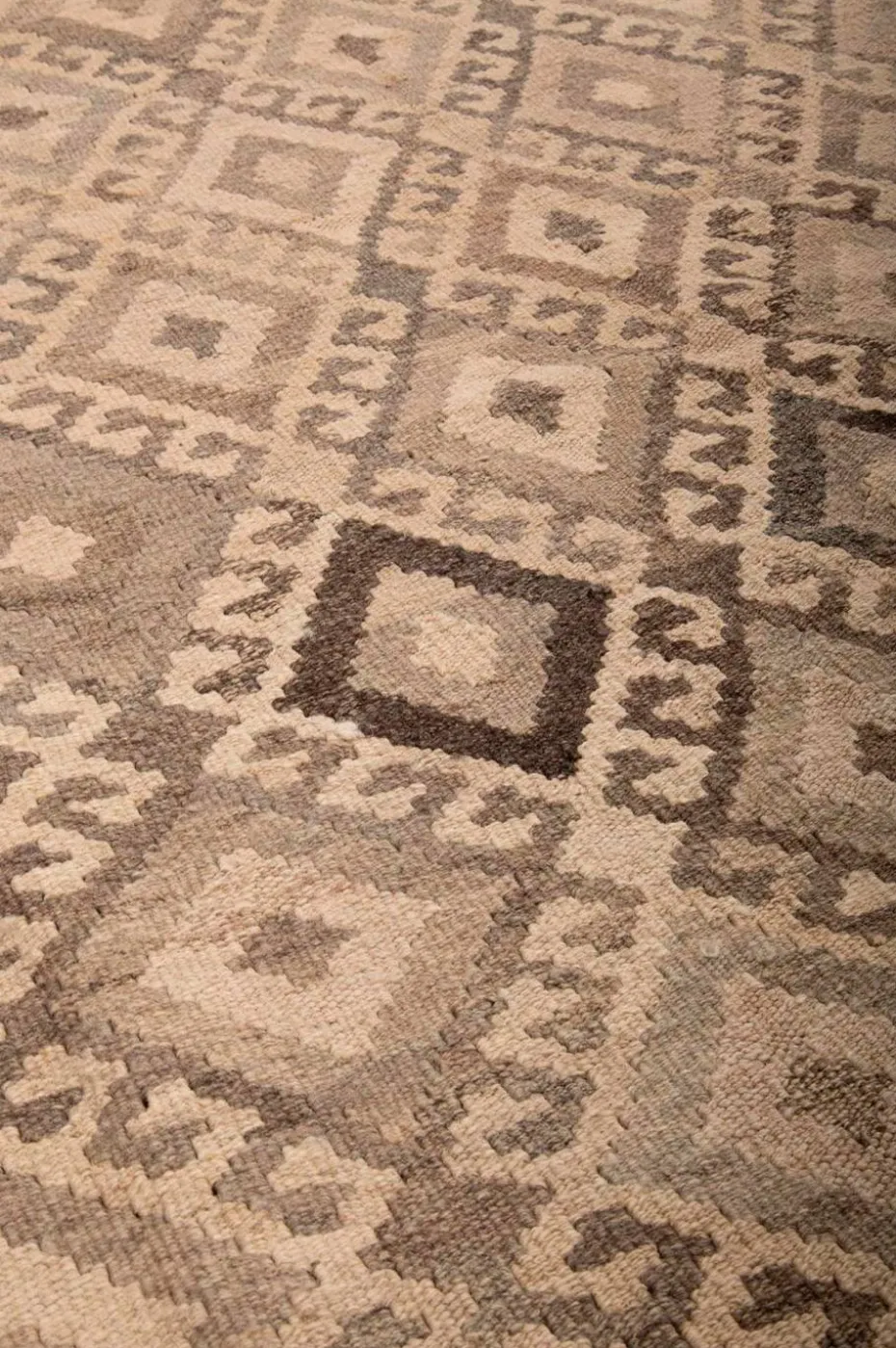 Bargi Ullteppe Kelim Raw Natural 173x256 cm