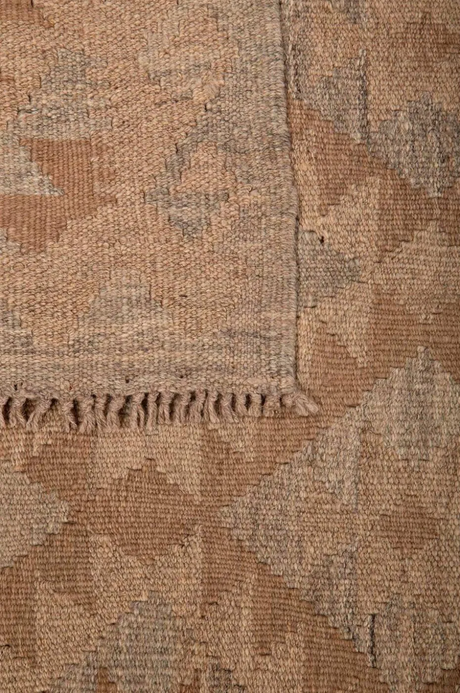 Bargi Ullteppe Kelim Raw Natural 79x297 cm