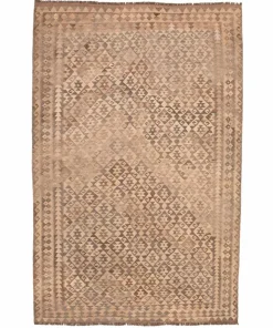 Bargi Ullteppe Kelim Raw Natural 198x303 cm