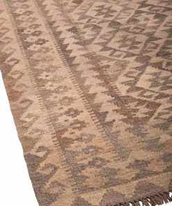 Bargi Ullteppe Kelim Raw Natural 198x303 cm