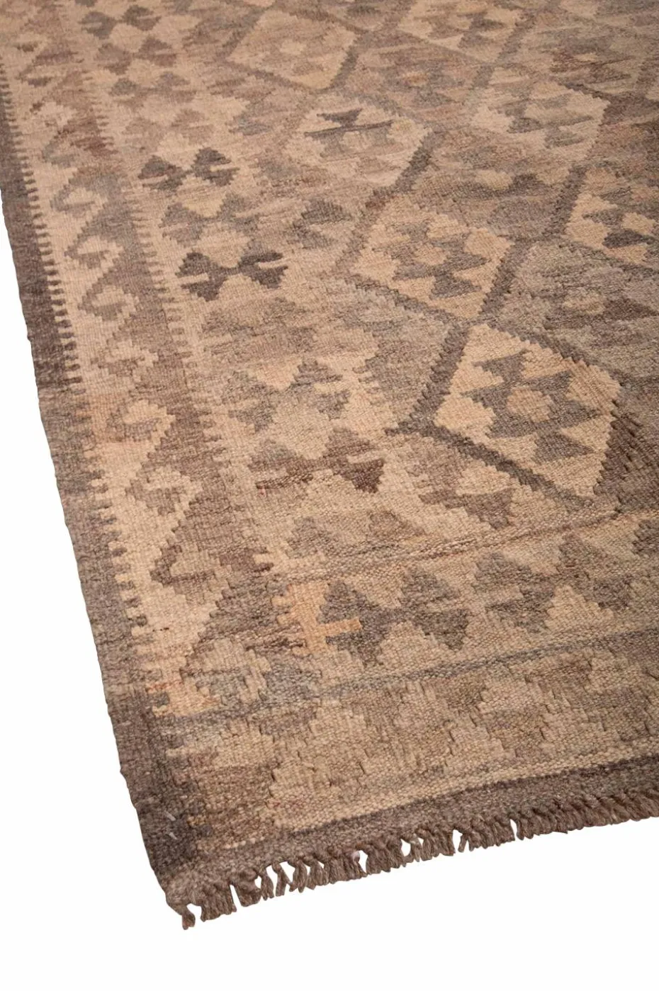 Bargi Ullteppe Kelim Raw Natural 182x239 cm