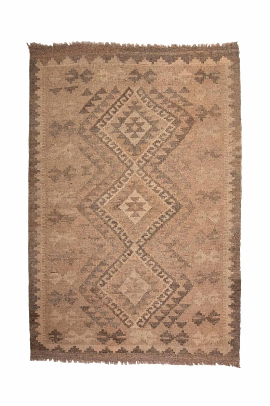 Bargi Woolcarpet Kelim Raw Natural 99x148 cm