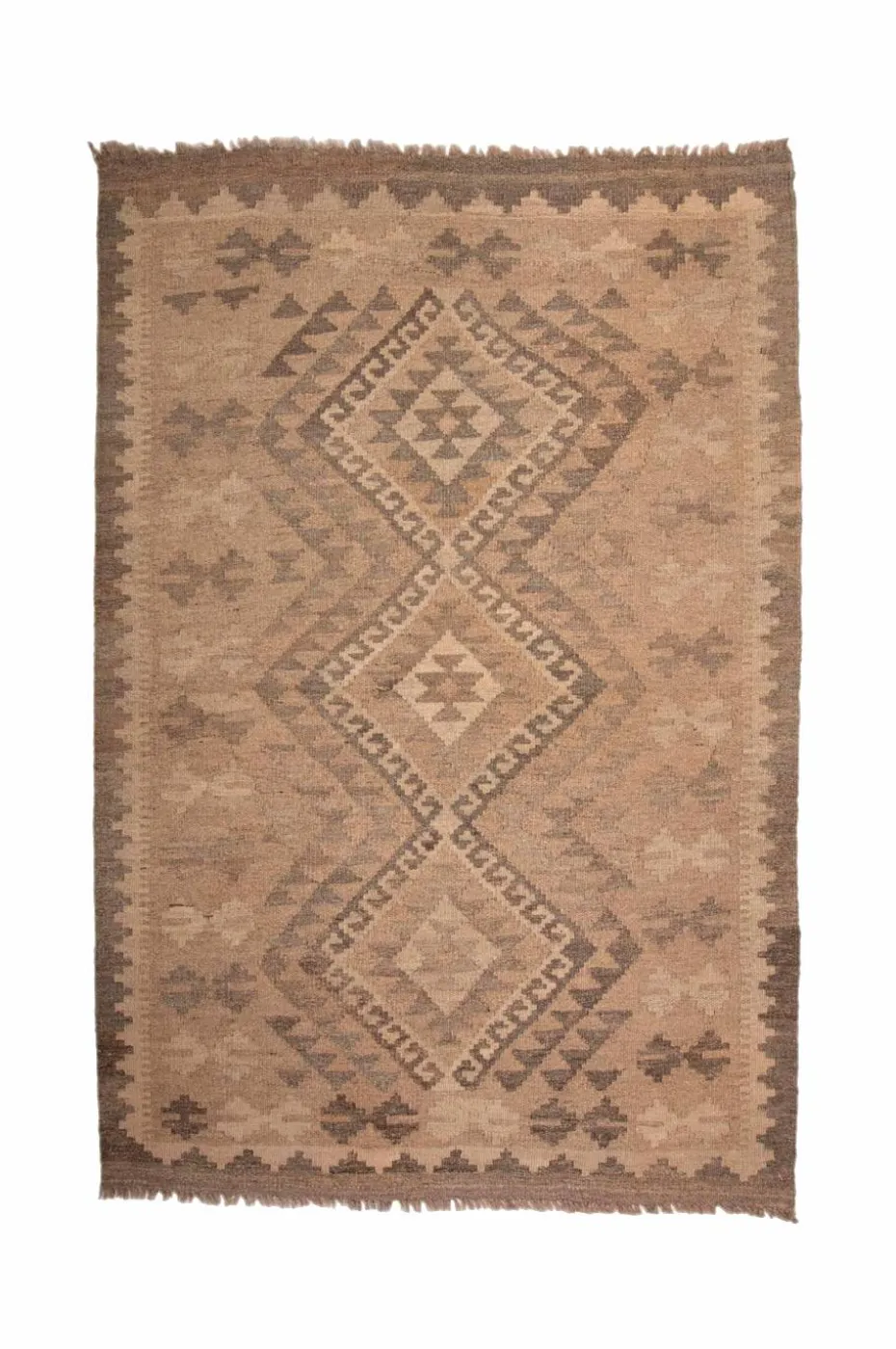 Bargi Woolcarpet Kelim Raw Natural 99x148 cm