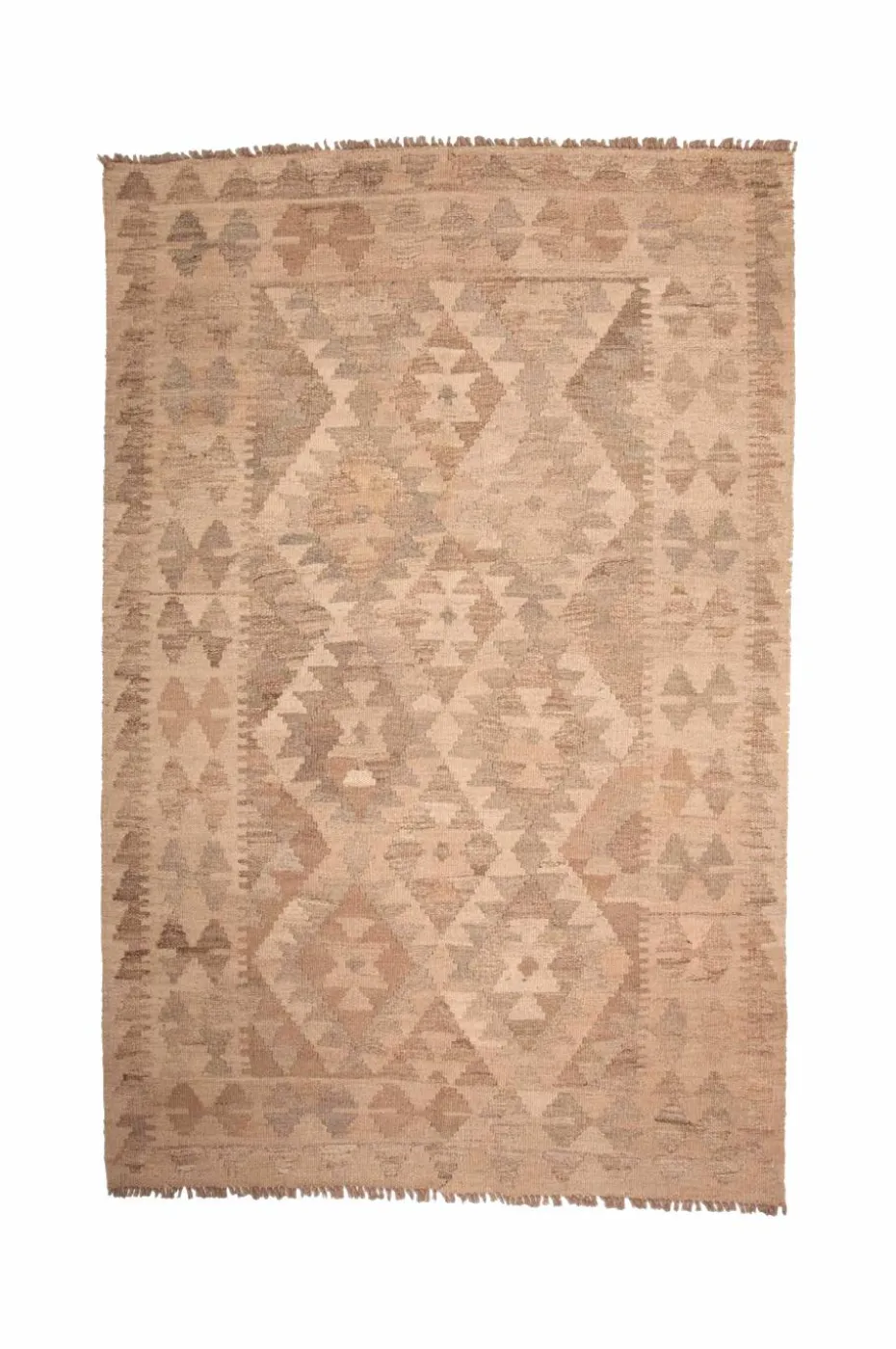 Bargi Woolcarpet Kilim Raw Natural 100x153 cm