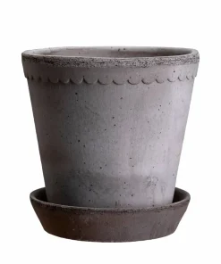 Bergs Potter Potte med fat Helena RAW, diameter 25 cm
