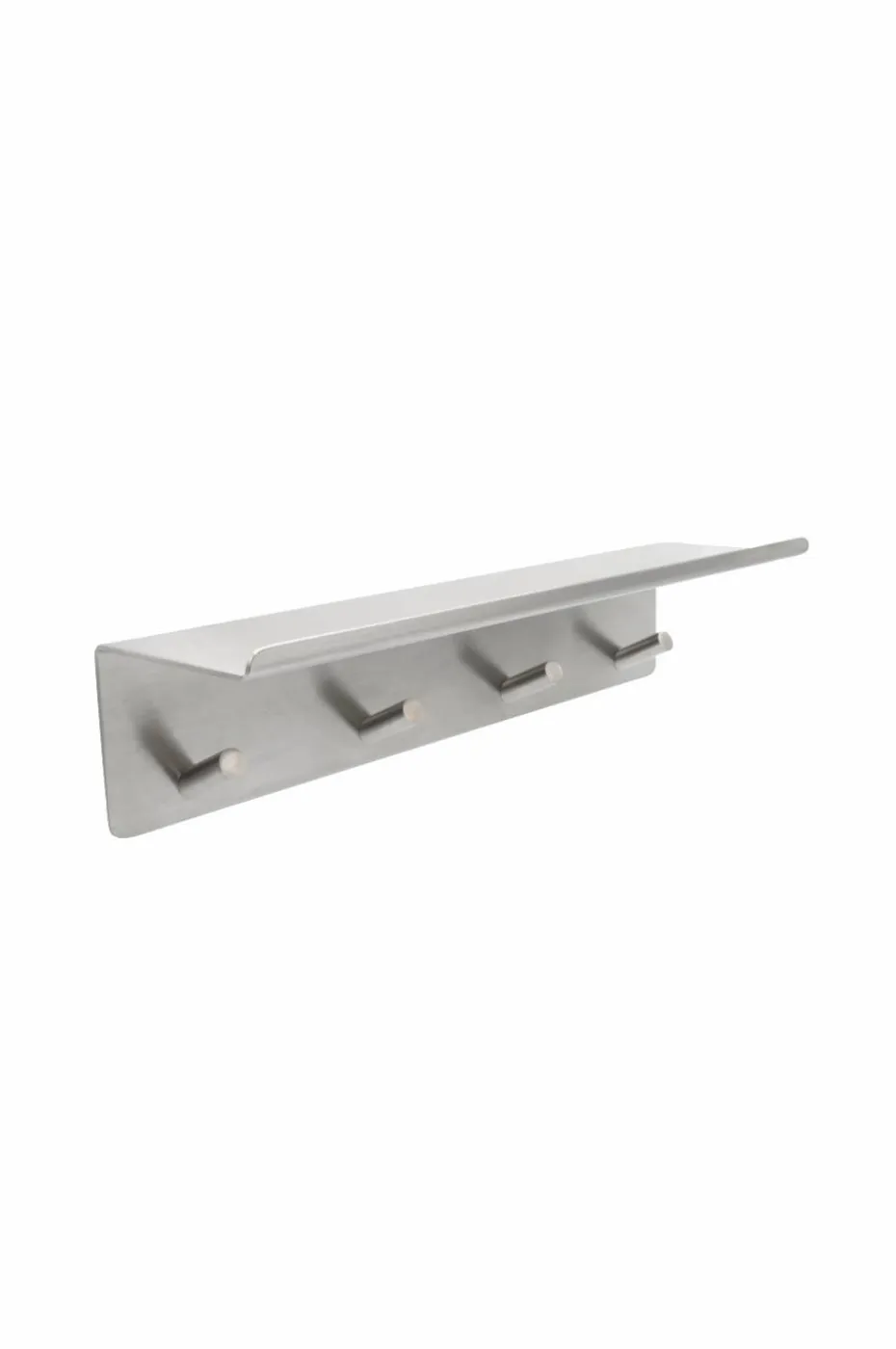 Beslag Design Base - Krokskinne med hylle