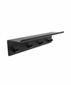 Beslag Design Base - Krokskinne med hylle