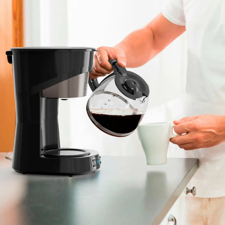 Black & Decker Kaffetrakter Lcd 12 kopper