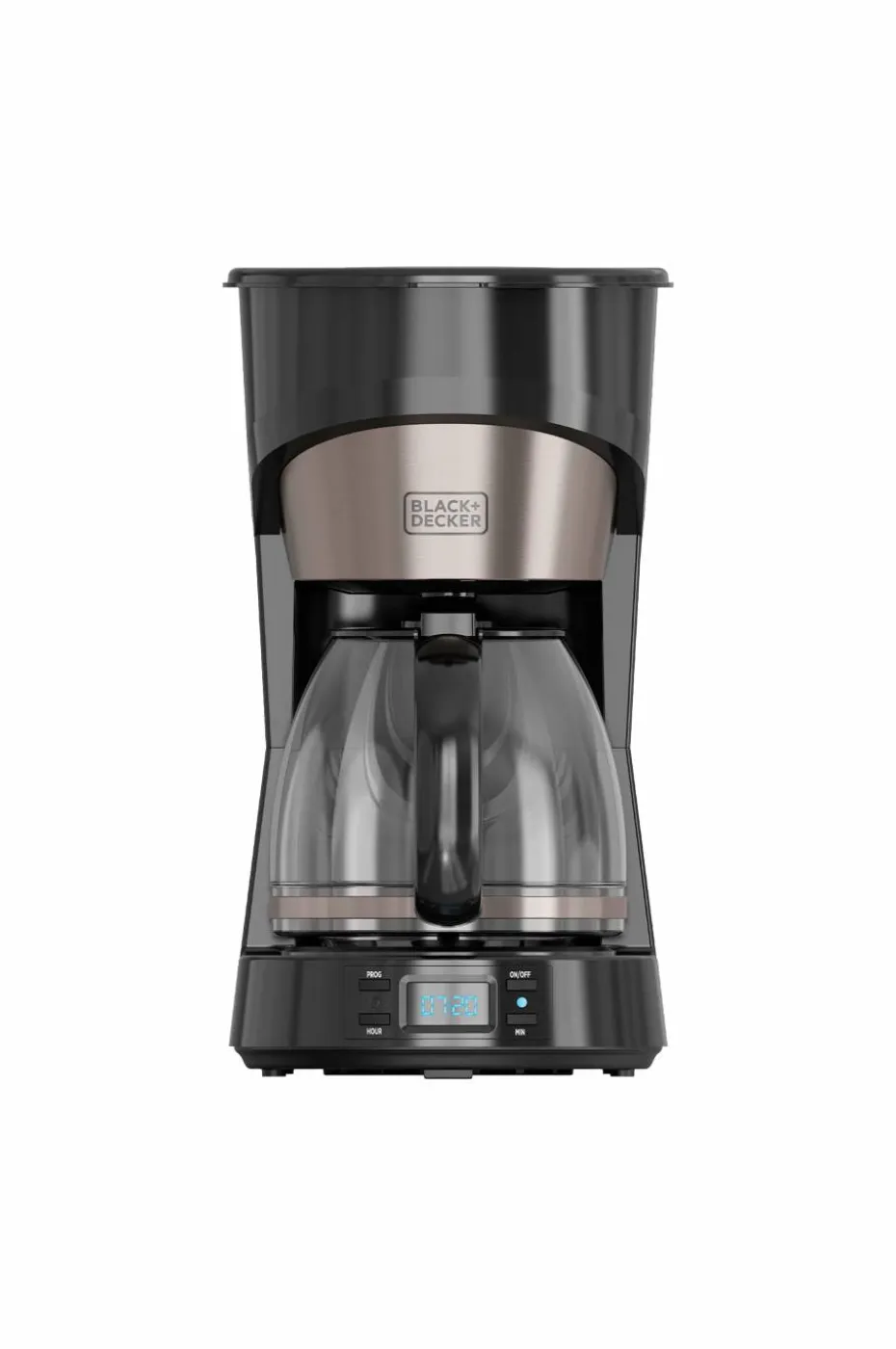 Black & Decker Kaffetrakter Lcd 12 kopper