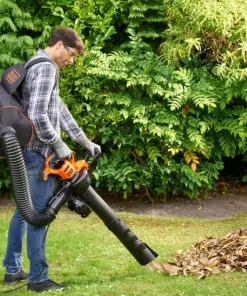 Black & Decker Løvblåser 3000W Blåse- & Sugefunksjon