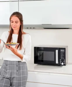 Black & Decker Mikrobølgeovn med grill 23L. 900 W effekt