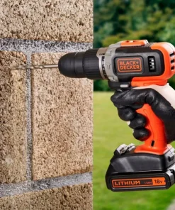 Black & Decker Slagbormaskin 18V litium-ion 2X1,5AH