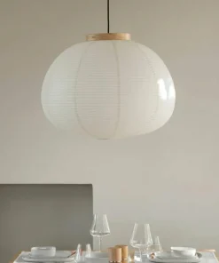 Blomus Pendel Lampe Kami Rice Paper H 48 cm Ø60 cm