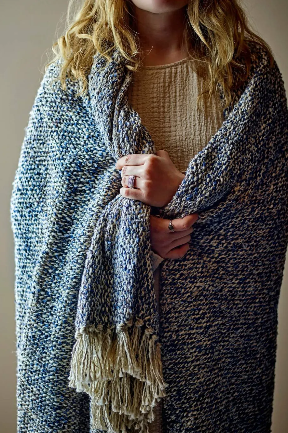 Bloomingville Ocean Throw
