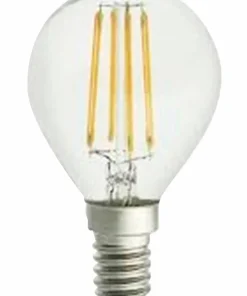 By Rydéns Filament dekorlyspære, LED dimbar illum E14 4W diameter 45mm klar