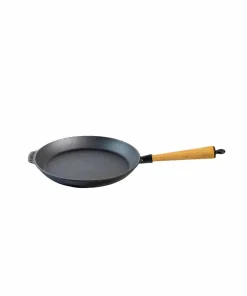 Carl Victor Stekepanne i støpejern diameter 28 cm