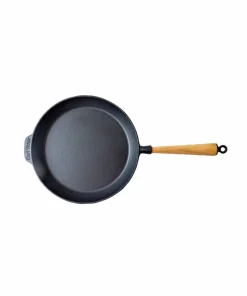 Carl Victor Stekepanne i støpejern diameter 28 cm