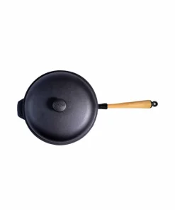 Carl Victor Traktørpanne med lokk i støpejern diameter 25 cm