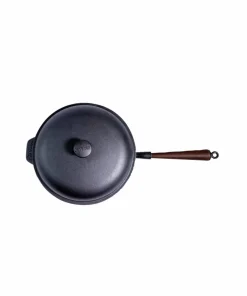 Carl Victor Traktørpanne med lokk i støpejern diameter 25 cm