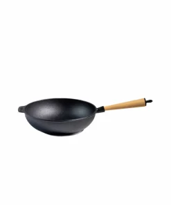 Carl Victor Wokpanne støpejern diameter 30 cm
