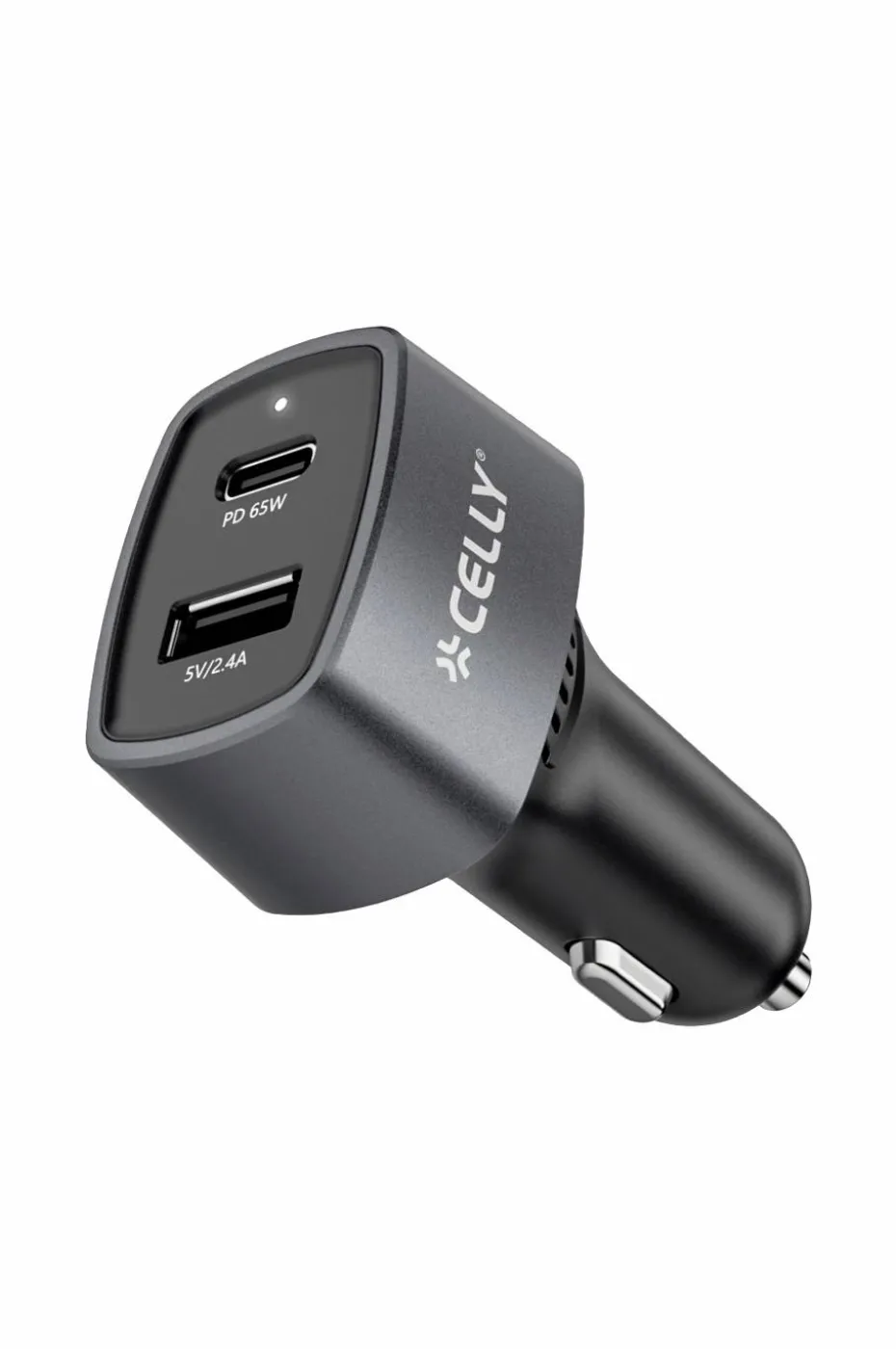 Celly Billader 1xusb-c PD 1xusb-a 65w