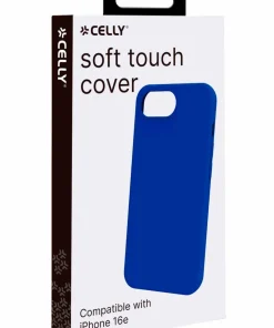 Celly Cromo Soft Rubber Case Iphone SE 4 Blue