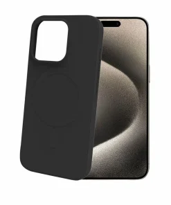 Celly Cromomag Soft Rubber Case MagSafe-kompatibel Iphone 16 Pro