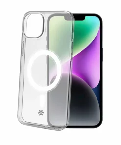 Celly Gelskinmag TPU Cover MagSafe-kompatibel Iphone 15