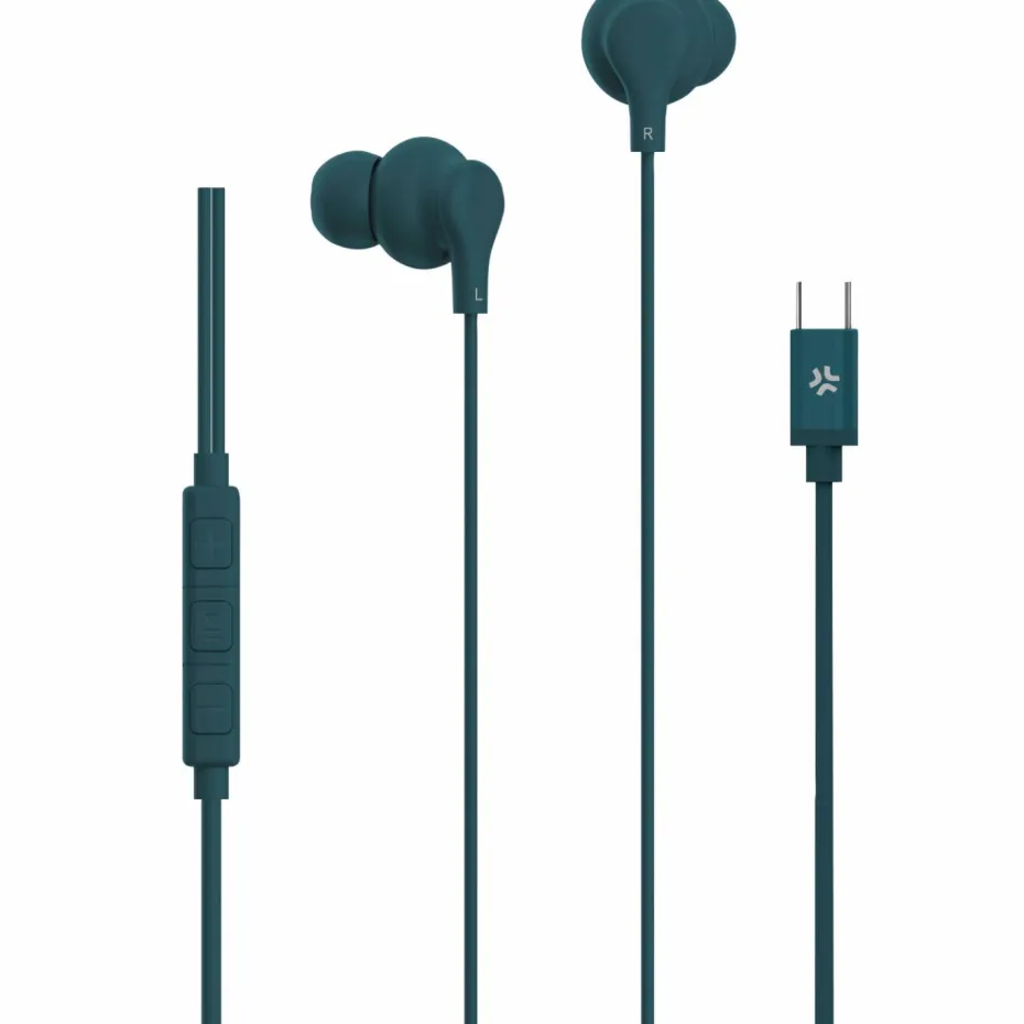 Celly Kabel for hodetelefoner i ørene USB-C UP1600
