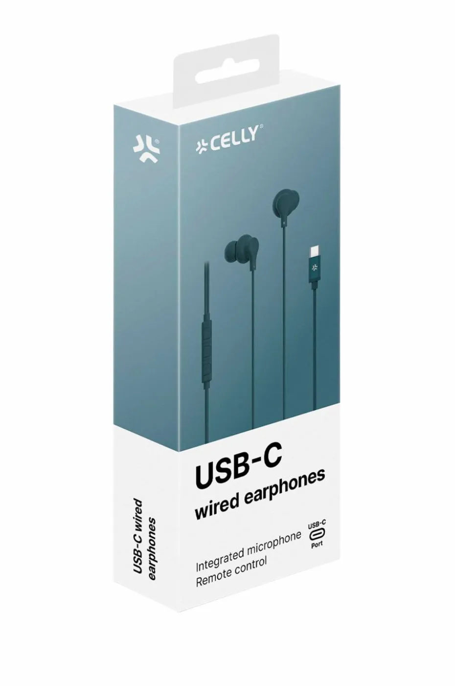 Celly Kabel for hodetelefoner i ørene USB-C UP1600