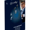 Celly UP1100 Stereoheadset Drop USB-C Svart