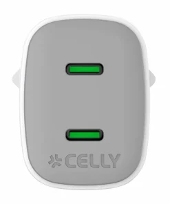 Celly Usb-lader Gan 2 x Usb-c PD 45w